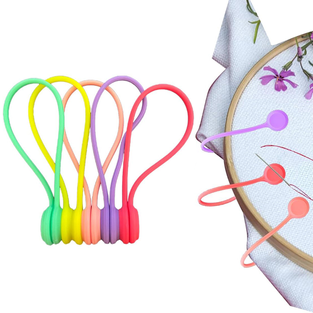 10Pcs Magnetic Fabric Clips fo - огляд і ціна Cotton Embroidery Thread Skeins