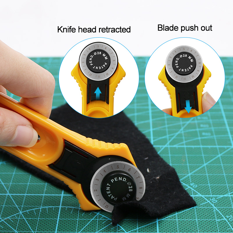28mm /45mm Rotary Cutter Patch - огляд і ціна Rotary Cutter For Fabric 45Mm